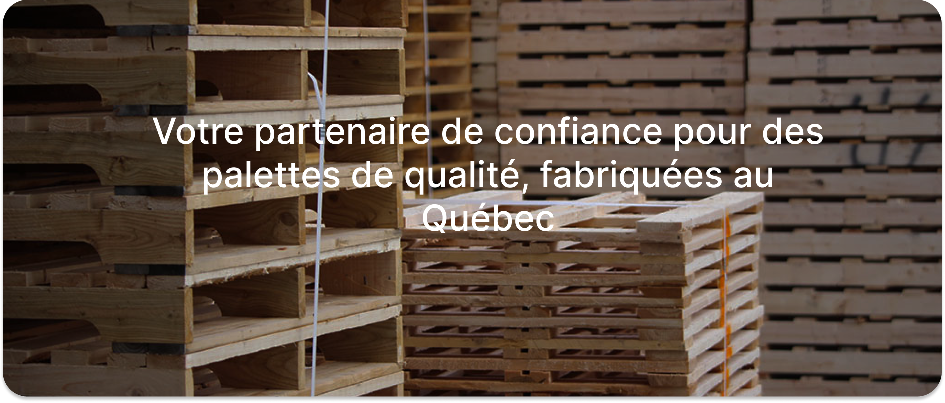Fabricant palettes de bois,